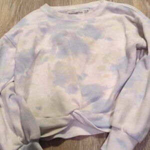 Abercrombie 7/8 sweatshirt girls